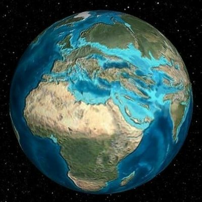 کره زمین در ششصد میلیون سال قبل