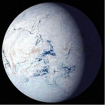 کره زمین در هفتصد میلیون سال قبل 