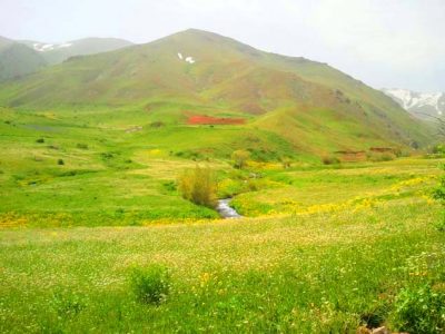 مسیر روستای علم کندی و منطقه قارقالان