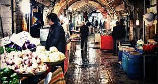 سرای حاج نقی در بازار بزرگ زنجان
