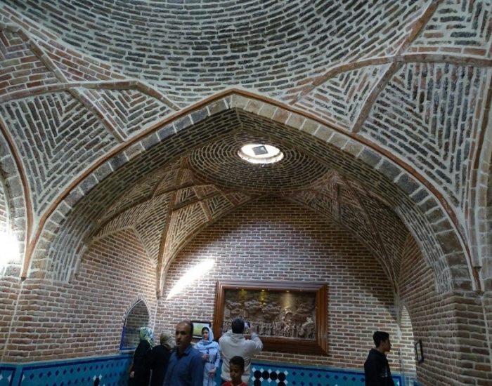 حمام قجر شهر از اماکن گردشگری ایران