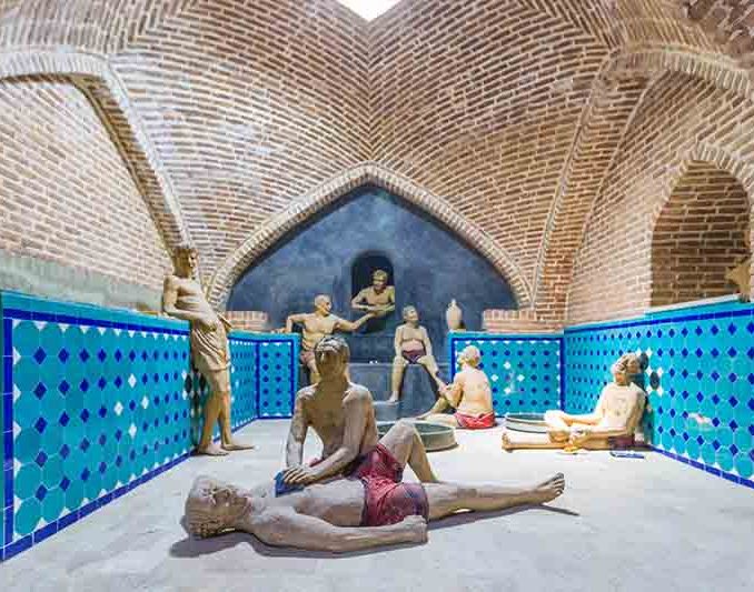 حمام قجر از بناهای تاریخی قزوین