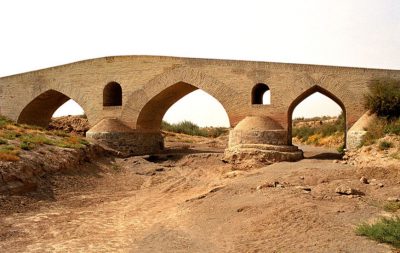 پل شاه عباسی محمد آباد از بناهای تاریخی قزوین