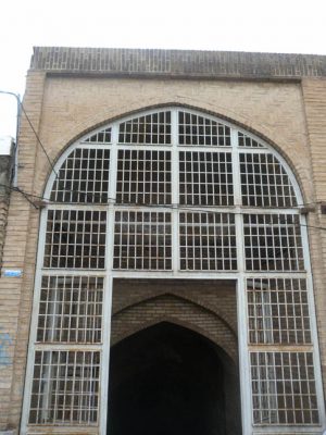 سردر آب انبار مسجد جامع