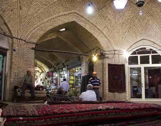سرای حاج ابراهیم (بورکچولر) بازار زنجان