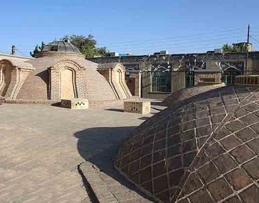 حمام قجر از اماکن تاریخی قزوین